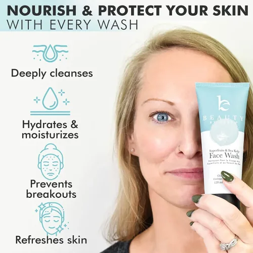 Beauty by Earth Superfruits & Sea Kelp Face Wash 2