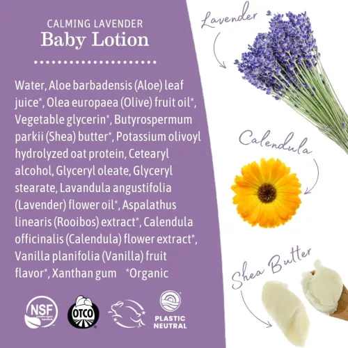 Earth Mama Calming Lavender Baby Lotion 1