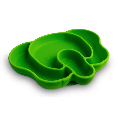 Thinkbaby Green Elephant Suction Plate