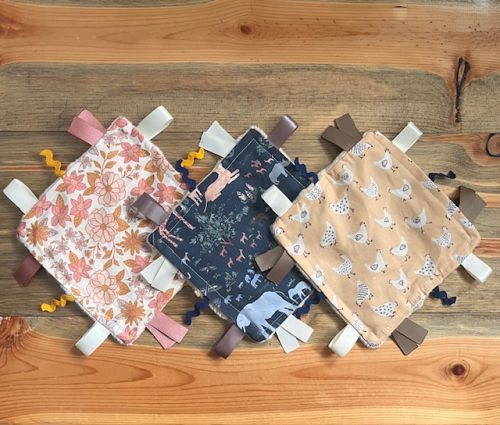 Tiny Treasures Designs Crinkle Sensory Squares-Main Pic