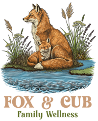 Fox & Cub Family Wellness Logo