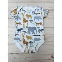 Small Blessings Design Zoo Infant Bodysuit - 3 month