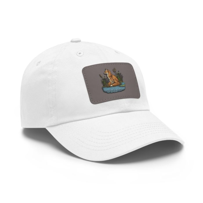Hat with Leather Patch (Rectangle) - Image 2