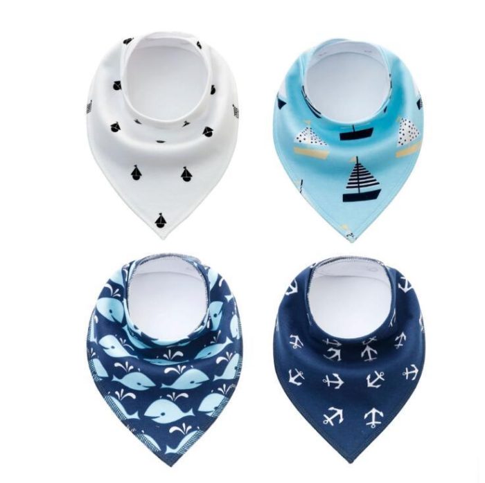 4pcs Lot Cotton Bibs - Image 6
