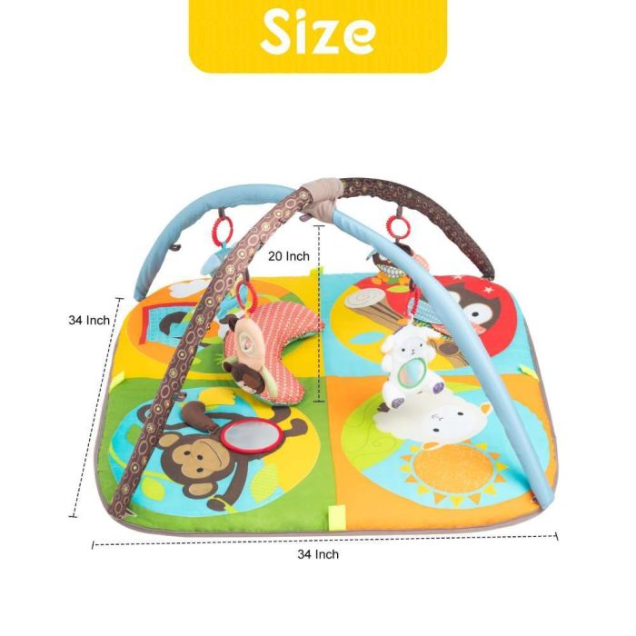 Keeygo Baby Play Mat Zoo Theme - Image 6