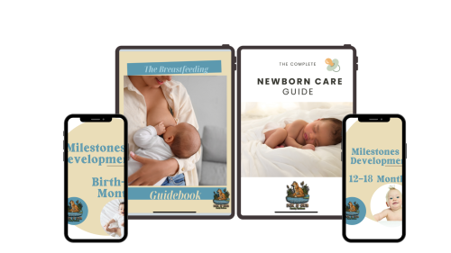 Breastfeeding, Newborn Care, & Milestones Bundle